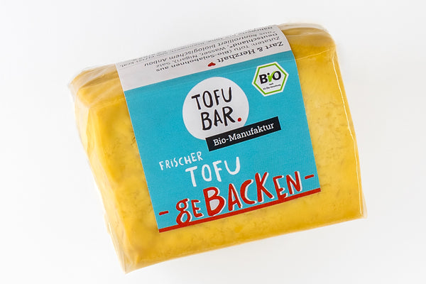 Gebackener Tofu "Goldbäckchen"