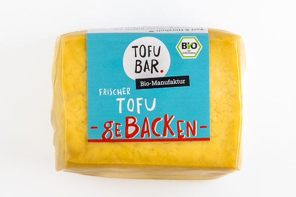 Gebackener Tofu "Goldbäckchen"