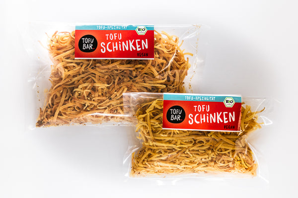 Tofu-Schinken, gerieben